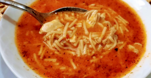 tavuklu şehriye çorbası