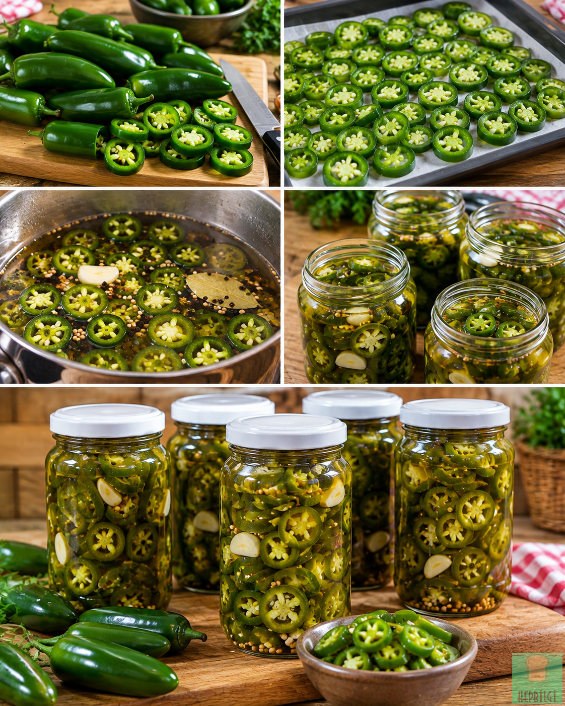 Kışlık Jalapeno Biber Konservesi - 1