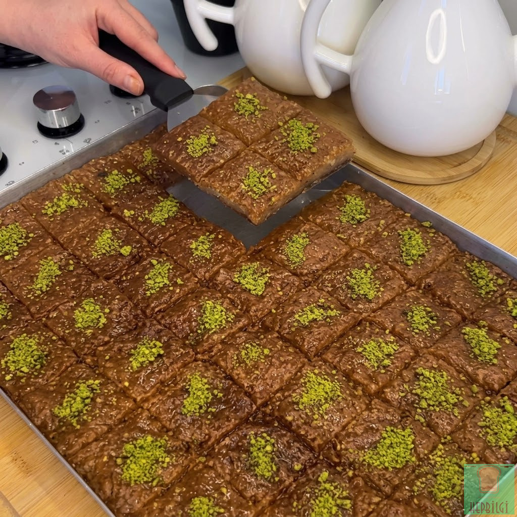 BAKLAVA TADINDA AMA YAPMASI ÇOK PRATİK! - 1