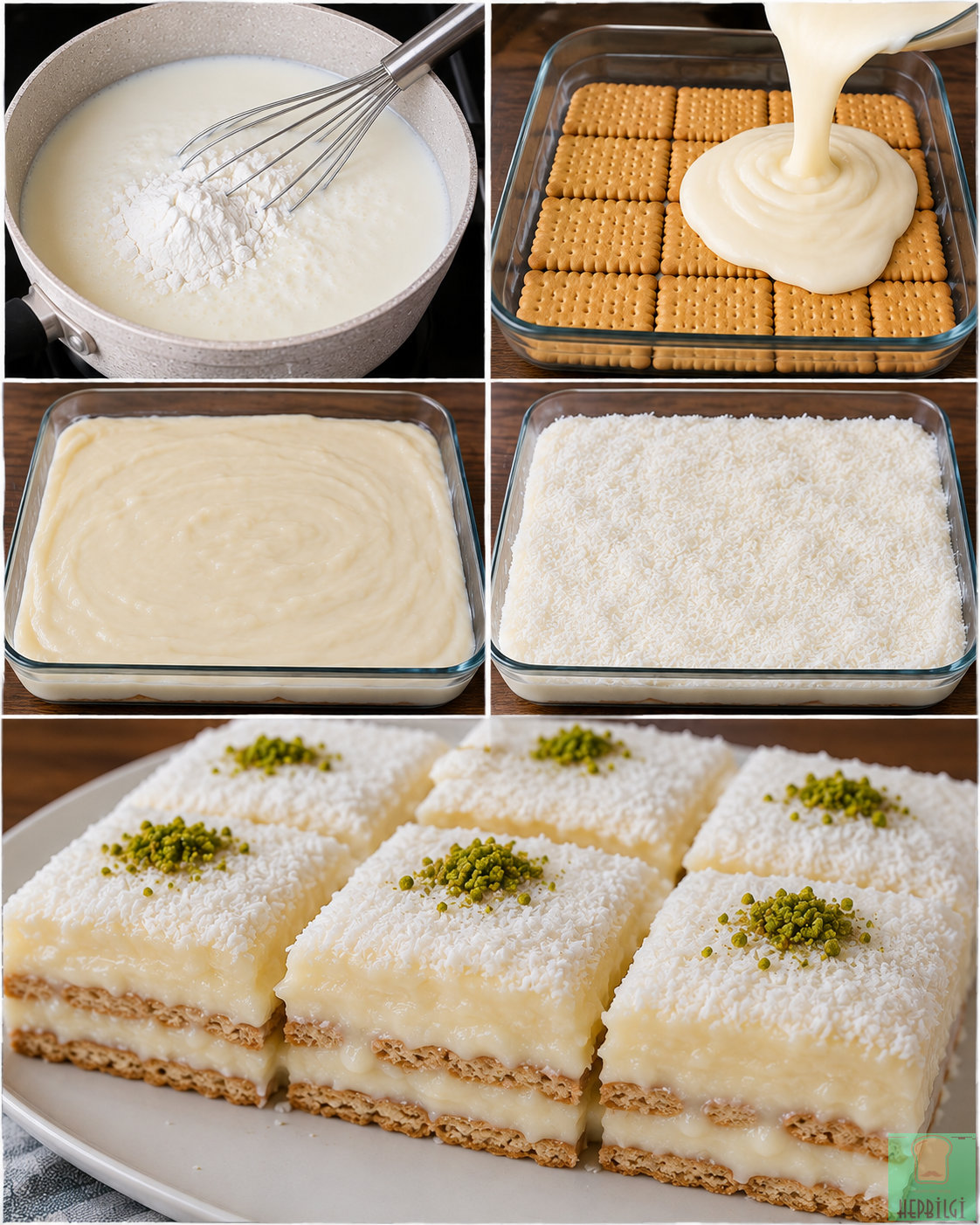 Bisküvili Yaz Pastası - 1