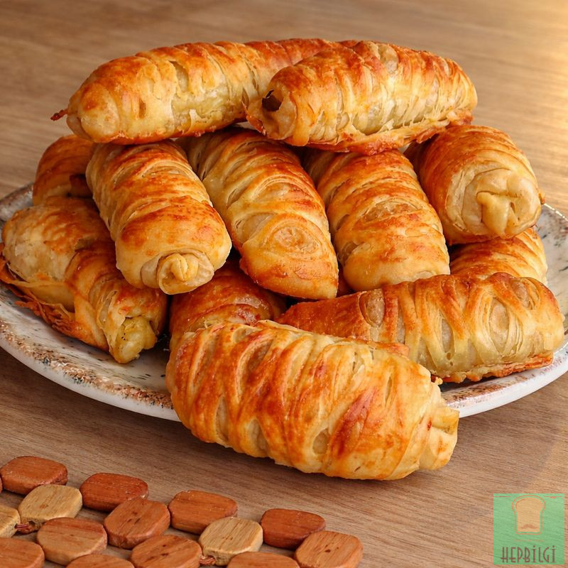 Pırasalı El Açması Çıtır Börek - 2