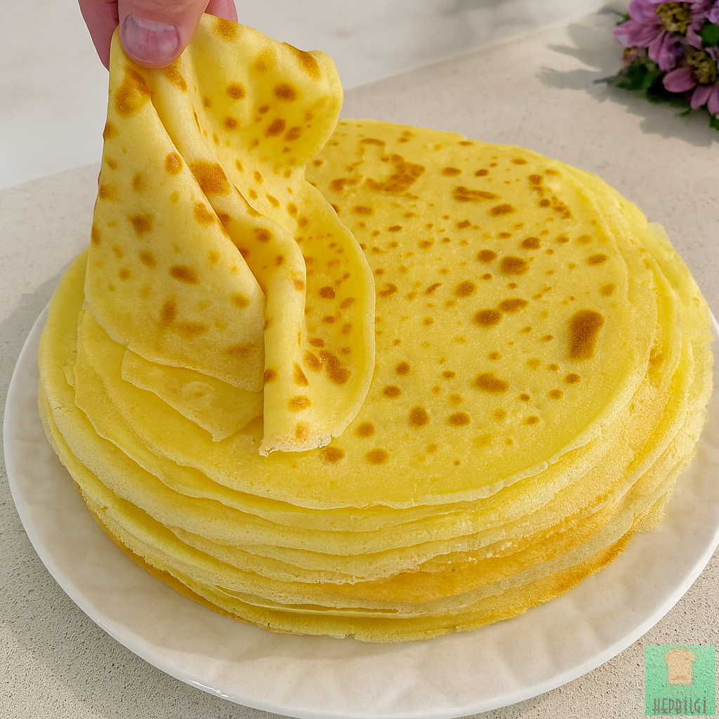 10 Dakikada Kahvaltılık Krep Tarifi - 3