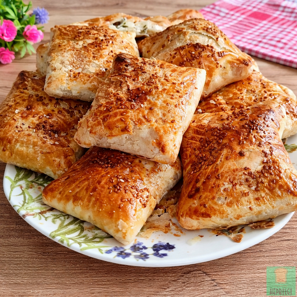 Milföy Gibi Pul Pul Dağılan Çıtır Börek Tarifi - 2