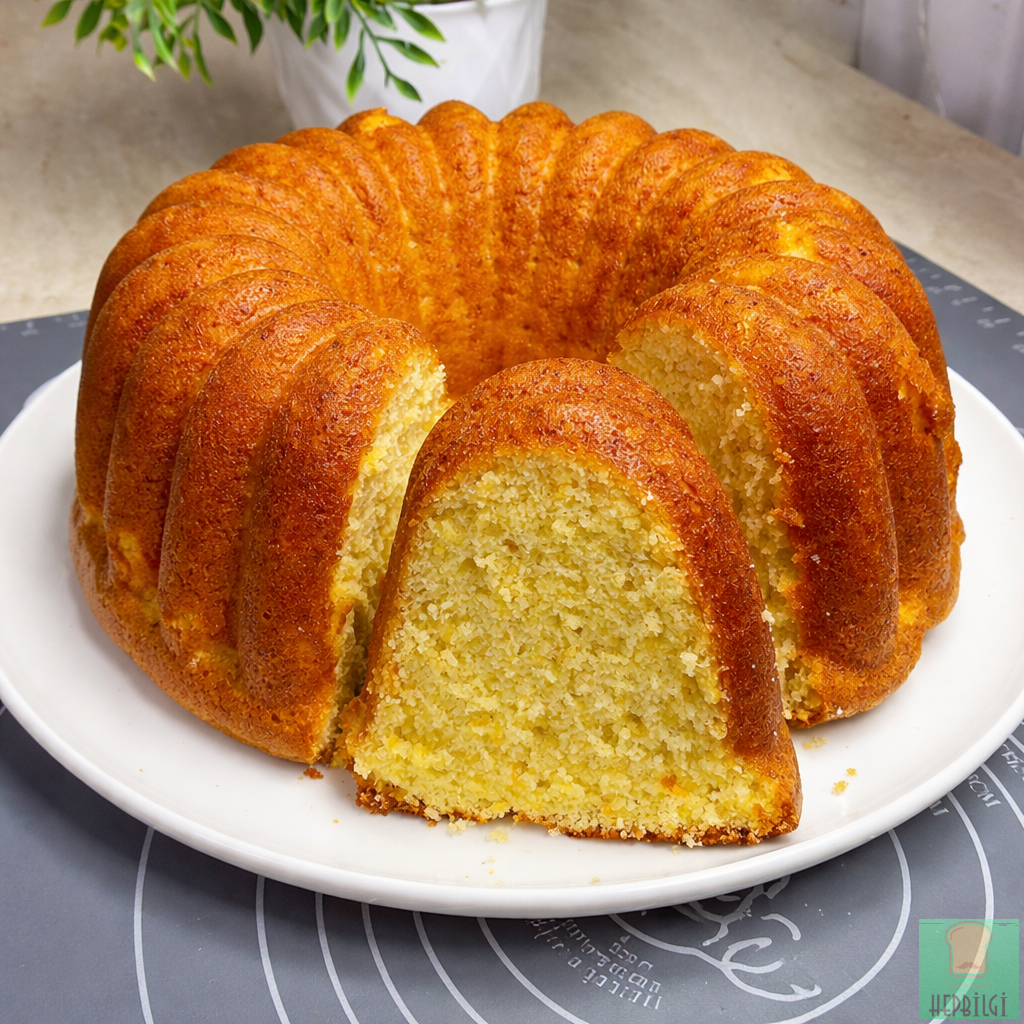 PAMUK GİBİ PORTAKALLI KEK TARİFİ - 1