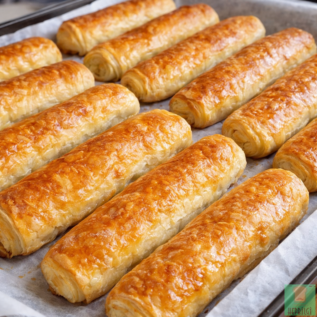 Az Malzeme İle El Açması Çıtır Börek - 3