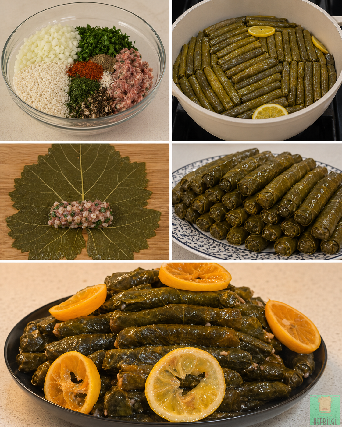 Trakya Usulü Yaprak Sarma Tarifi - 3