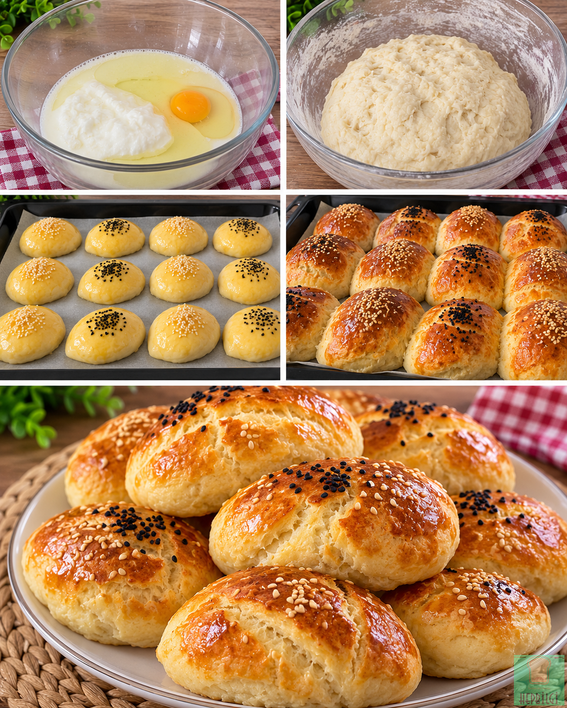 Kabartma Tozlu Poğaça - 3
