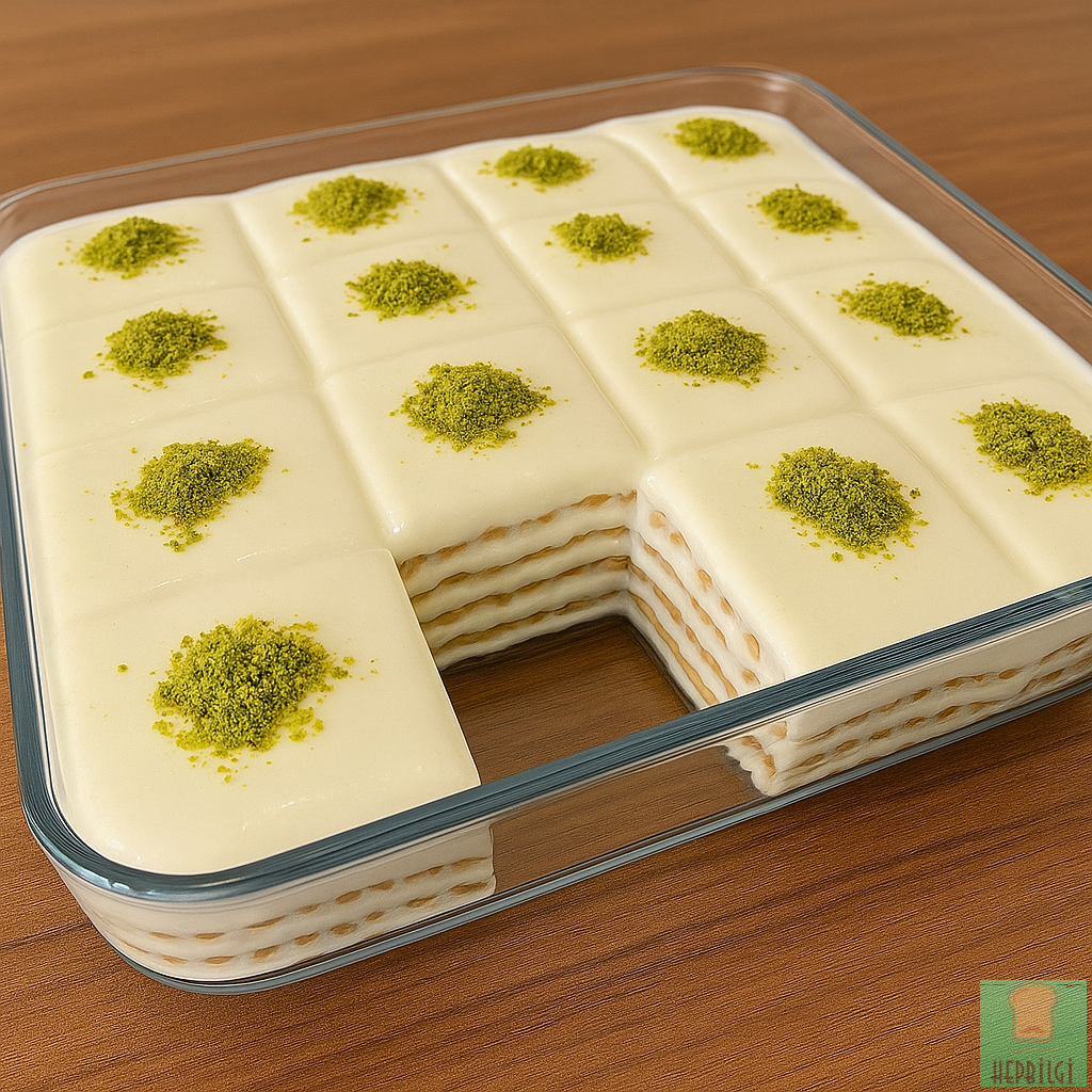 En Lezzetli Bisküvili Kolay Pasta Tarifi - 3