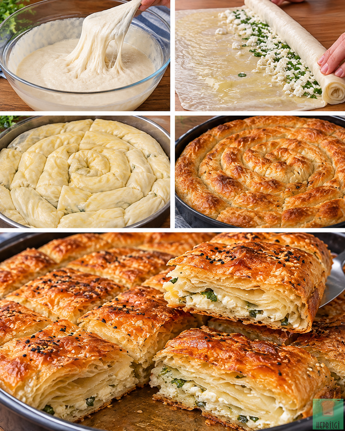MİLFÖY GİBİ KABARAN KAT KAT ÇITIR BÖREK - 2