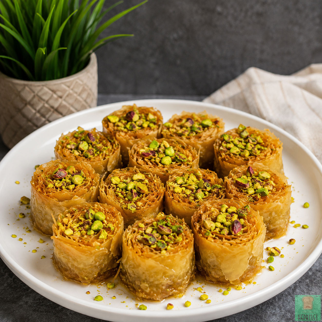 Kadayıflı Çıtır Sarma Tatlısı - 3