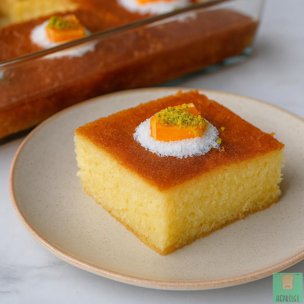 Mandalinalı Revani Tam Ölçülü Tarif - 3