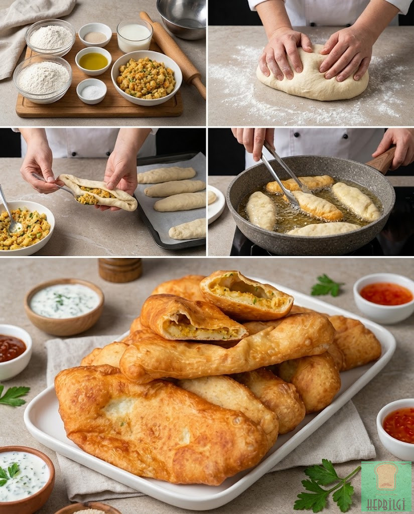 Mayalı Patatesli Pişi - 1