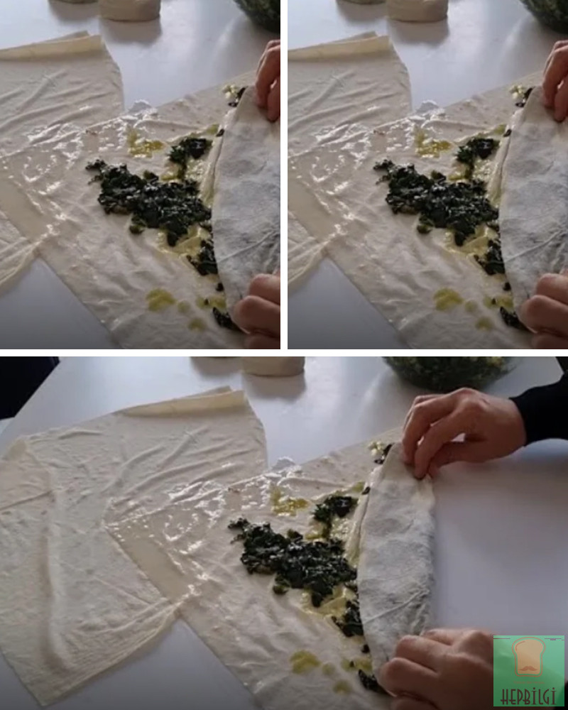 Hazır Yufka Ve Çiğ Ispanak İle Çıtır Çıtır Börek Tarifi - 1