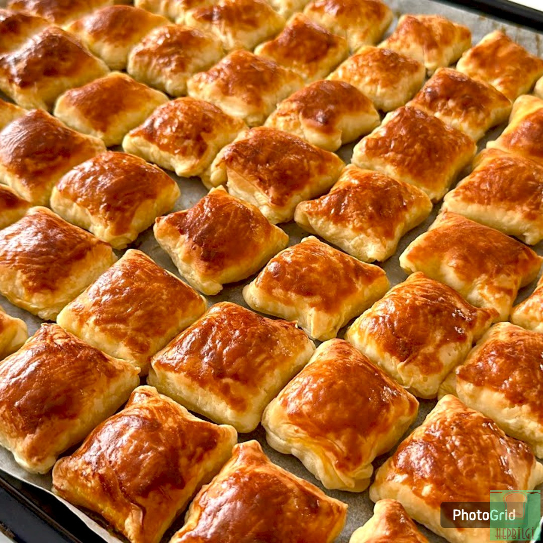 3 Malzemeli Kat Kat Çıtır Börek Tarifi - 1