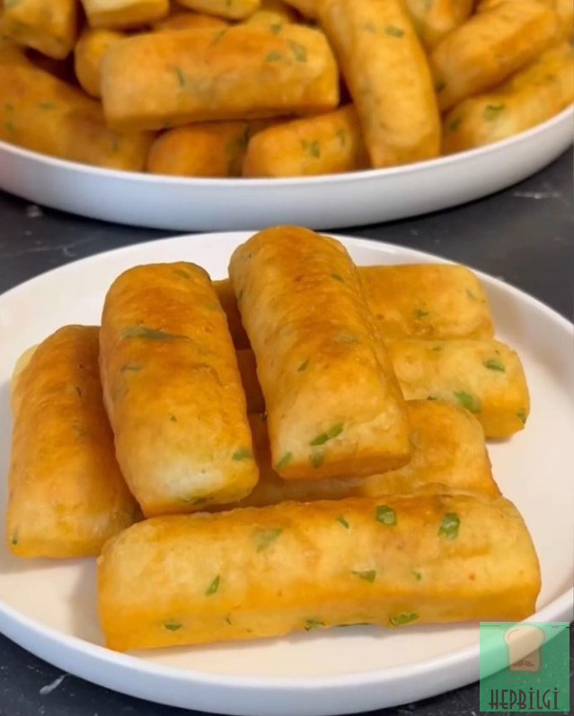 Masaya Koyduğum Anda Kapış Kapış Biten Mayasız Pişi Tarifi - 1