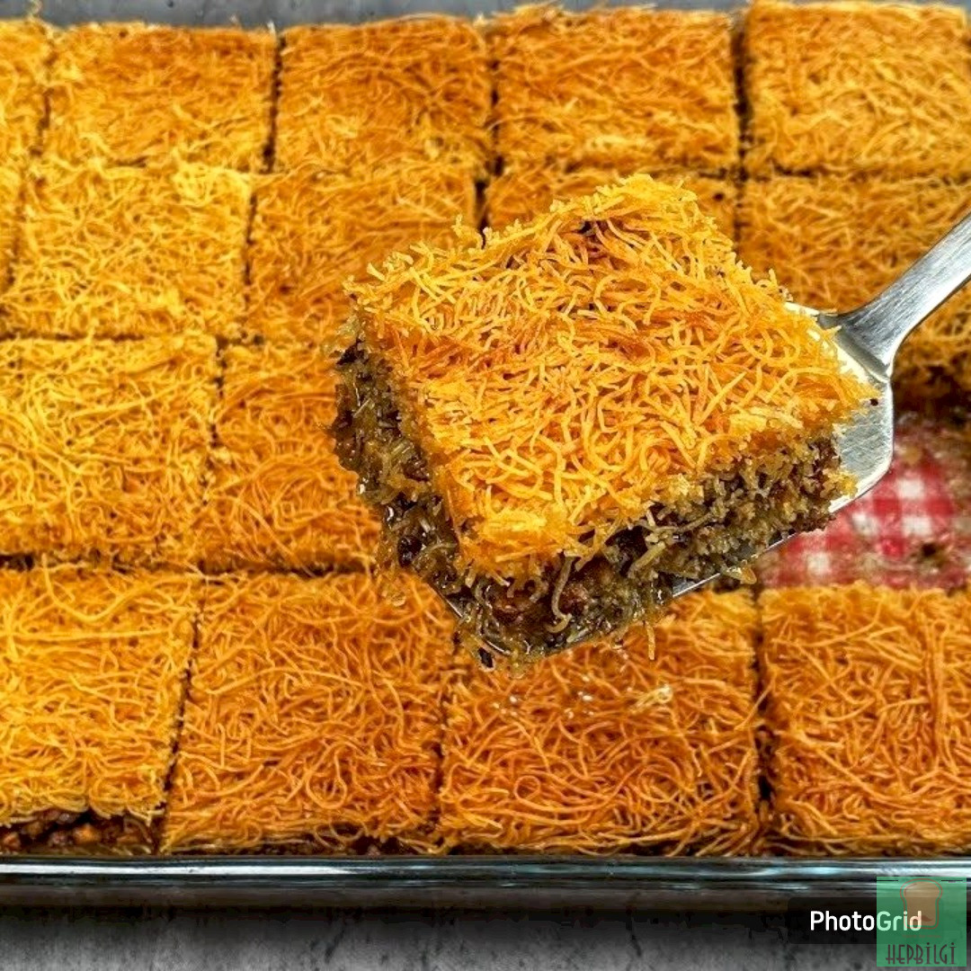 Çıtır Basma Kadayıf Tatlısı - 1