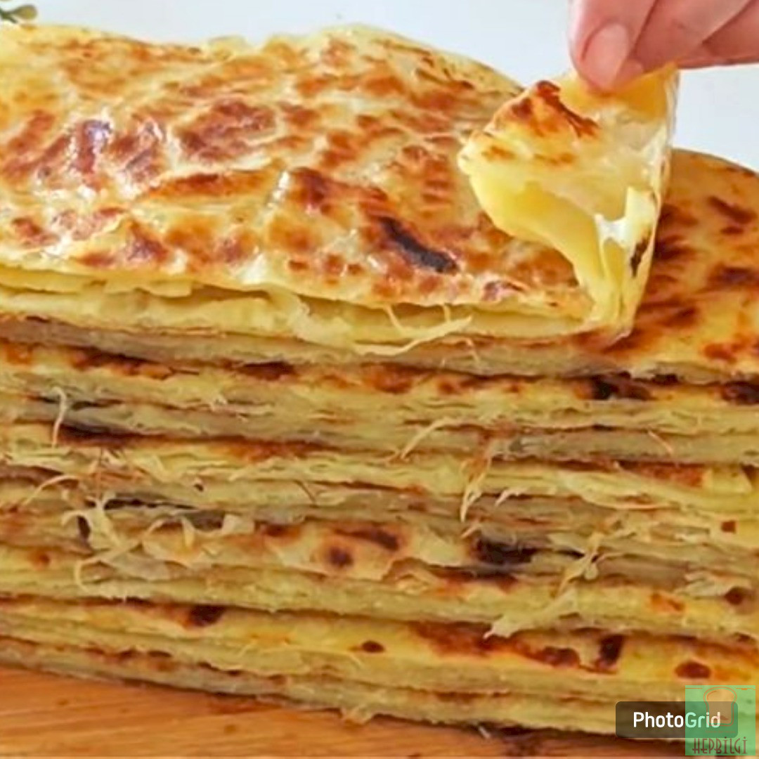 Anne Usulü Yumuşacık Tel Tel Katmer Tarifi - 1