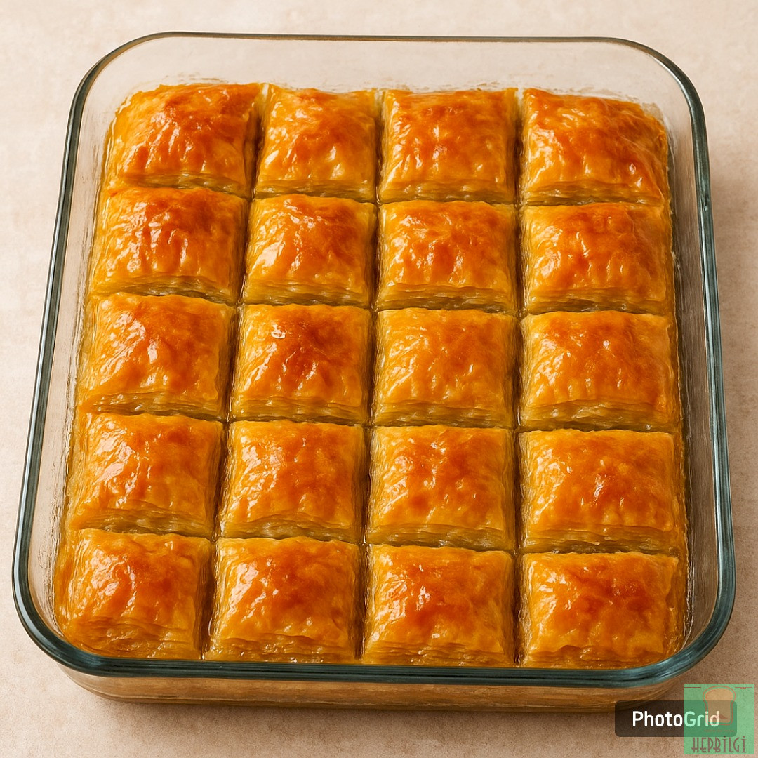 Borcamda Ev Yapımı Kolay Baklava - 1