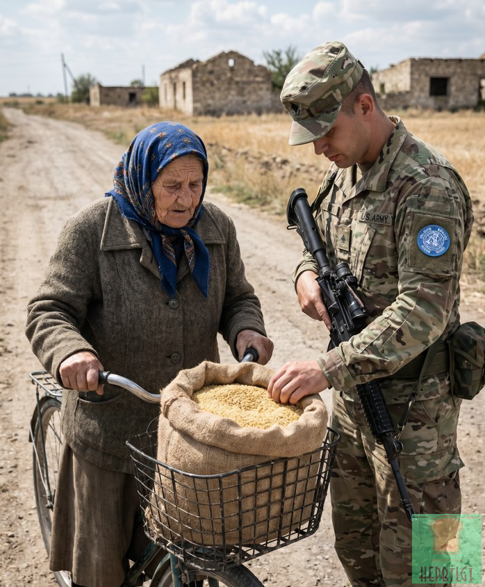 Her Gün Sınırda Bisikletiyle Kum Taşıyan - 1