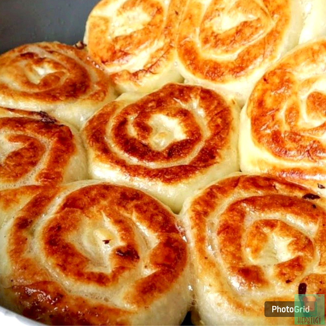 2 Yufka İle Tavada Çıtır Börek - 1