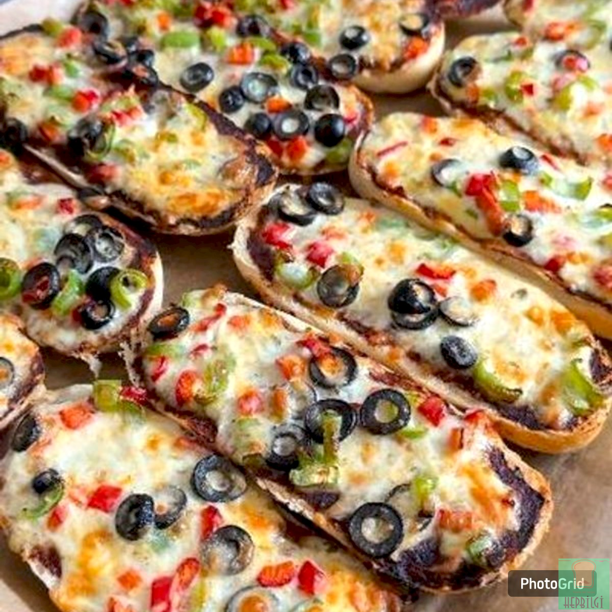 Kahvaltıya 5 Dakikada Ekmek Pizzası - 1