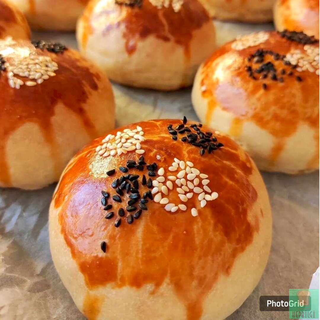 Sütsüz Yoğurtsuz Yumuşak Poğaça Tarifi - 1
