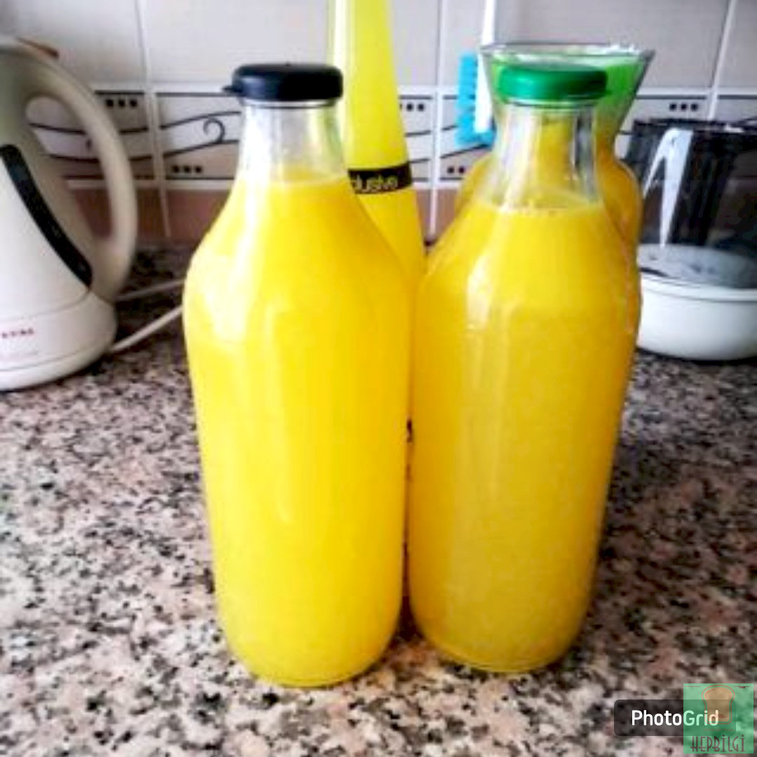 Ev Yapımı Konsantre Limonata - 1